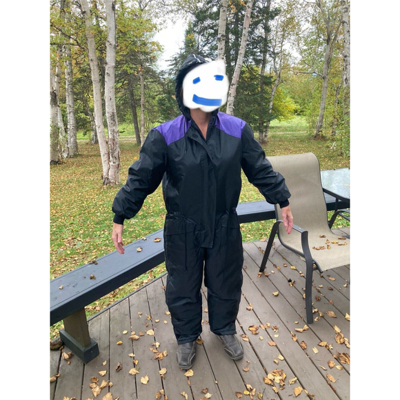 Vintage 70’s 80’s Snowmobile/Snow Suit Size M Skiing One-Piece Nikaldi Canada - Picture 1 of 16